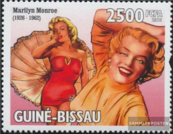 Guinea-Bissau 4556 (complete. Issue) Unmounted Mint / Never Hinged 2010 Marilyn Monroe (1926–1962) - Guinea-Bissau