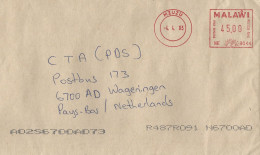 Malawi 2003 Mzuzu Neopost "Electronic" NE8044 Cover - Malawi (1964-...)