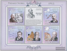 Guinea-Bissau 4527-4531 Sheetlet (complete. Issue) Unmounted Mint / Never Hinged 2009 Nobel Prize 1913 - Guinea-Bissau