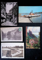 Cp, 67, Strasbourg, St. Ulrichsburg Nach Ruine Giersberg, Rhinau, LOT DE 5 CARTES POSTALES DU BAS RHIN - 5 - 99 Postkaarten