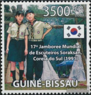 Guinea-Bissau 4431 (complete. Issue) Unmounted Mint / Never Hinged 2009 World Jamboree - Guinea-Bissau