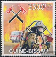 Guinea-Bissau 4407 (complete. Issue) Unmounted Mint / Never Hinged 2009 Fire - Guinea-Bissau