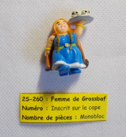 Kinder - Astérix Et Les Vikings - Femme De Grossbaf - 2S 260 - Sans BPZ - Aufstellfiguren