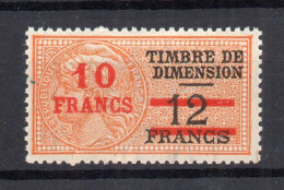 !!! TIMBRE FISCAL DIMENSION N°285 NEUF** - Timbres