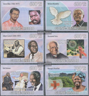 Guinea-Bissau 4265-4270 (complete. Issue) Unmounted Mint / Never Hinged 2009 Defender Of Peace - Guinea-Bissau