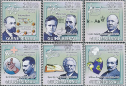 Guinea-Bissau 4230-4235 (complete. Issue) Unmounted Mint / Never Hinged 2009 Nobel Laureates - Guinée-Bissau