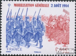 Frankreich 5948 (kompl.Ausg.) Postfrisch 2014 Ausbruch Erster Weltkrieg - Unused Stamps