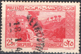 LIBANO, LEBANON, PAESAGGI, LANDSCAPES, 1940, USATI Scott:LB 143B, Yt:FR-LB 173 - Oblitérés