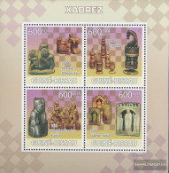 Guinea-Bissau 4135-4138 Sheetlet (complete. Issue) Unmounted Mint / Never Hinged 2009 Chess - Guinea-Bissau