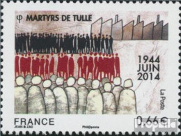 Frankreich 5854 (kompl.Ausg.) Postfrisch 2014 Massaker Von Tulle - Unused Stamps