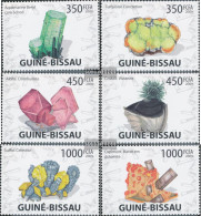 Guinea-Bissau 4097-4102 (complete. Issue) Unmounted Mint / Never Hinged 2009 Minerals - Guinée-Bissau