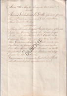 Familie Le Grelle - Johannes Guilielmus Gehuwd Met Maria Theresia Janssens 1766 (V3046) - Manuscripts