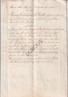 Familie Le Grelle - Johannes Guilielmus Gehuwd Met Maria Theresia Janssens 1766 (V3046) - Manuskripte