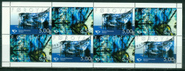 Bm Faroe Islands 2002 MiNr 421-422 (4x) H-Blatt 19 Booklet Pane Used | Art By Trondur Patursson #kar-1508b - Féroé (Iles)