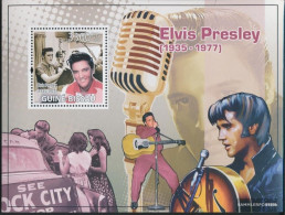 Guinea-Bissau Miniature Sheet 701 (complete. Issue) Unmounted Mint / Never Hinged 2009 Elvis Presley - Guinea-Bissau