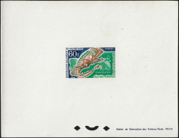 Mauritanie 1963 Y&T 176 Sur Feuillet De Luxe. Caméléon - Autres & Non Classés