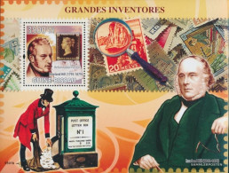 Guinea-Bissau Miniature Sheet 698 (complete. Issue) Unmounted Mint / Never Hinged 2009 Inventor - Guinea-Bissau