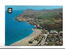 CPM DPT 66 ARGELES PLAGE, LE RACOU , VUE AERIENNE - Argeles Sur Mer