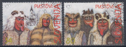 SLOVENIA 282-283,used,hinged - Disfraces