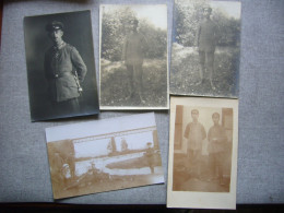 5 Cartes-photos    Hans Weives  à Fulda - Guerra 1914-18
