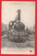 LES LOCOMOTIVES FRANCAISES   P-L-M    CARD 78 MACHUINE No 2136   BOURBONNAIS  - Trenes