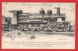 LES LOCOMOTIVES FRANCAISES  ORLEANS    CARD 69 MACHINE  No 193-C - Trenes