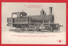 LES LOCOMOTIVES SUISSE   CARD   164 MACHINE  No FURKA  69 - Trains