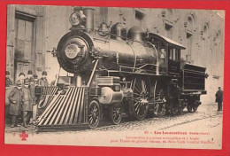 LES LOCOMOTIVES ETATS UNIS  USA  CARD  81 MACHINE  No 999NEW YORK  CENTRAL RAILWAY - Trains