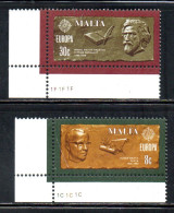 MALTA 1980 EUROPA CEPT UNITA COMPLETE SET SERIE COMPLETA MNH - Malta