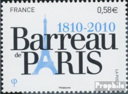 Frankreich 4986 (kompl.Ausg.) Postfrisch 2010 200 Jahre Rechtsanwaltskammer - Unused Stamps