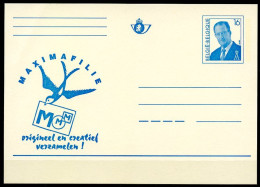 BE   Carte 16 Fr  --  Albert II  --  Maximaphilie  --  Maximafilie   ---   Texte Néerlandais - Geïllustreerde Briefkaarten (1971-2014) [BK]