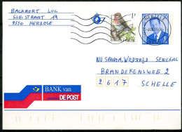 BE   Carte 16 Fr  --  Albert II  --  Bank Van De Post  --  1998   --   Herzele - Postcards 1951-..