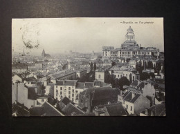 België - Belgique - Brussel - CPA - Vue Générale - Avec Timbre - 1909 - Cartas Panorámicas