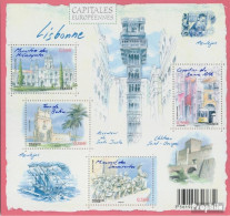 Frankreich Block112 (kompl.Ausg.) Postfrisch 2009 Hauptstädte Europas - Lissabon - Unused Stamps