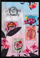 FRANCIA 2024 - Bloc Fleurs Tropicales  - Cachet Rond - Usados