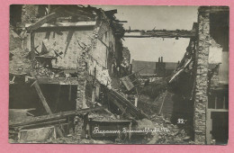 62 - BAPAUME - Carte Photo Allemande - Ruines - Sommerschlacht 1916 - Guerre 14/18 - Bapaume