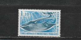 TAAF YT 64 ** : Rorqual Bleu - 1977 - Unused Stamps