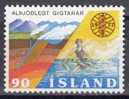 Iceland 1977 - Fight Against Rheumatism, Mi-Nr. 526, MNH** - Ungebraucht