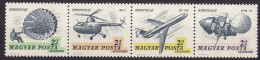 Ungarn - Hungary 1967 Mi. 2351-2354 Postfrisch 4er Strip AEROFILA '67   (70468 - Autres & Non Classés
