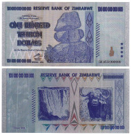 Simbabwe - Zimbabwe 100 Trillionen Dollars 2008  In Silber   (32590 - Sonstige – Afrika