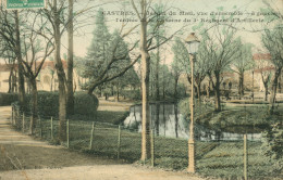 CPA-CASTRES - Jardin Du Mail, Entrée De La Caserne Du 3ème Régiment D'Artillerie TBE** 2 Scans* - Castres