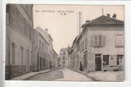 CP 92 CHAVILLE Rue De L'Eglise - Chaville