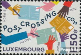 Luxemburg 2313 (kompl.Ausg.) Postfrisch 2022 Postcrossing - Ungebraucht