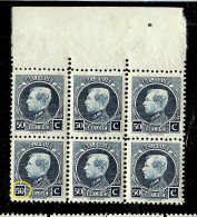 N° 211 - 3 Blocs Soit : 22 Timbres      + Var - Luppi Et CU  - ** - - 1921-1925 Small Montenez