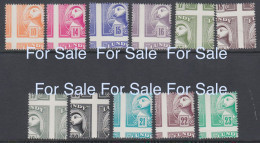 36.#L84a Great Britain Lundy Island Puffin Stamps '82 Definitive Perforation Error Set Mint Retirment Sale Price Slashed - Emissione Locali