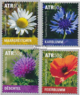 Luxemburg 2075-2078 (kompl.Ausg.) Postfrisch 2015 Feldblumen - Ungebraucht