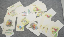 Vintage Soviet Children's Cards In A Lot Of 50 Pieces - Russia