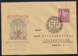 Berlin 1953 20 Pfg. Gedächtniskirche Michel Nr. 108 FDC, Michel 150,-€, Siehe 2 Scans - 1948-1970