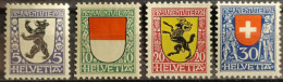 1924 PJ Kantonswappen Postfrisch** - Unused Stamps