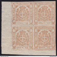 1859 MODENA GOVERNO PROVVISORIO, N° 18 80 Cent. Bistro Arancio  ** - Modène